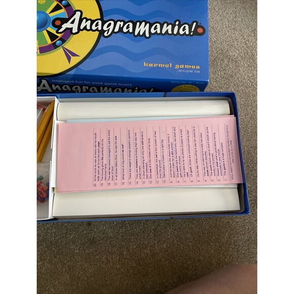 New - Karmel Games Anagramania Game - Junior Edition - Ages 8+ | 2-6 players - Picture 9 of 9